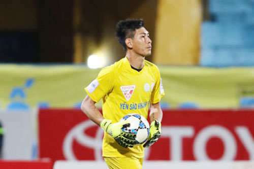 Thủ môn Nguyễn Tuấn Mạnh tiếp tục gắn bó với Sanna Khánh Hòa