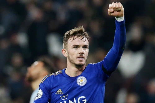 Tiền vệ trung tâm: James Maddison (Leicester).