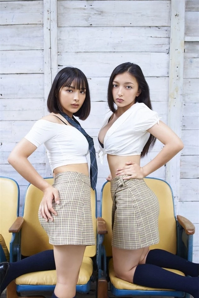  Cặp chị em lai Romani Nhật Bản xinh đẹp như thiên thần - ảnh 5