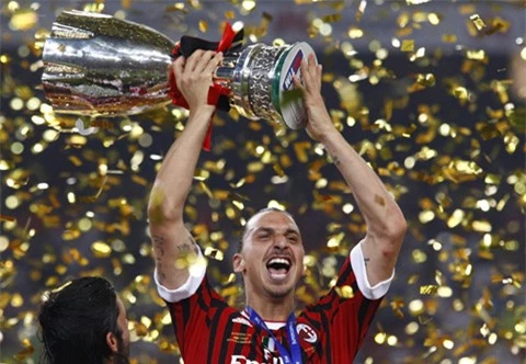 Lần gần nhất Milan giành chức vô địch là từ thời Ibrahimovic còn khoác áo Rossoneri