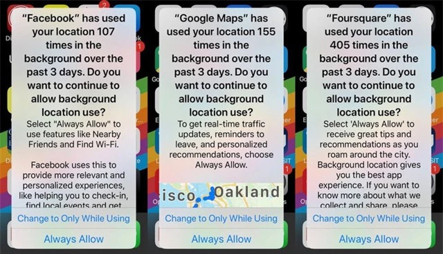 Tính năng trên iOS 13 khiến hàng chục triệu người dùng chặn theo dõi vị trí từ các ứng dụng - Ảnh 1.