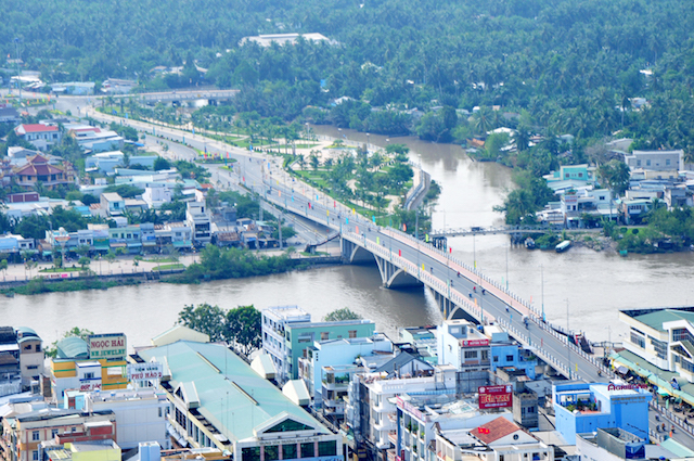 Kinh tế tỉnh Bến Tre ngày càng phát triển mạnh.