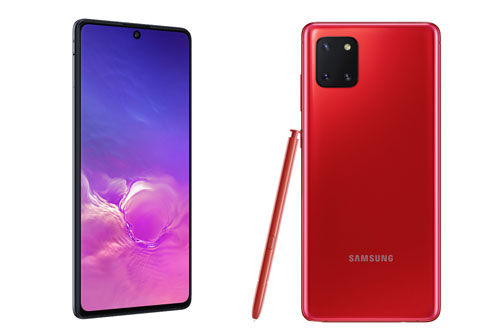 Samsung Galaxy Note 10 Lite trình làng: 3 camera sau, pin 4.500 mAh, chip Exynos 9810, giá 15,5 triệu