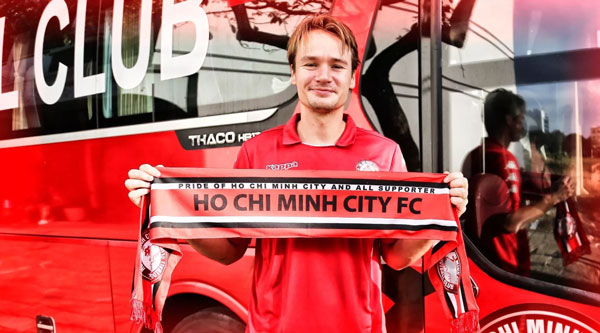 CLB TP.HCM chính thức chiêu mộ cựu tiền đạo ĐTQG Thuỵ Điển Viktor Prodell
