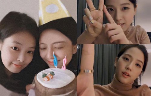 Jisoo thắc mắc vì được tặng bánh có hình… củ cà rốt thì nhận được câu trả lời vừa “mặn” vừa cute của Jennie: Fan đẩy thuyền cũng đúng mà!