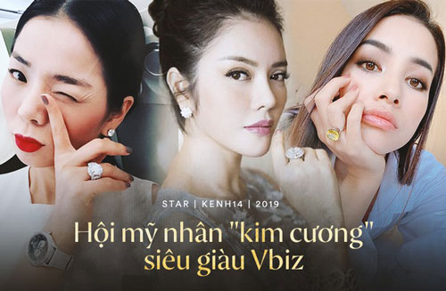 Đại chiến kim cương của dàn mỹ nhân Vbiz: Ngọc Trinh, Phạm Hương sở hữu "hàng khủng" vẫn chưa chiếm vị thế số 1