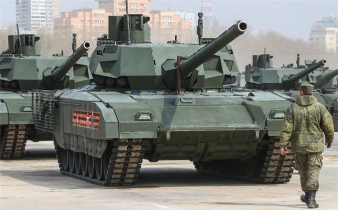 Nga bat luc trong ke hoach lap nha ve sinh tren... xe tang T-14 Armata-Hinh-4