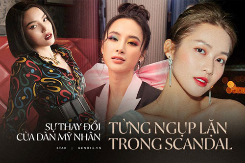 Sự thay đổi của dàn mỹ nhân từng ngụp lặn trong scandal: Khả Ngân, Kỳ Duyên gây dựng hình ảnh mới, bất ngờ nhất là Angela Phương Trinh