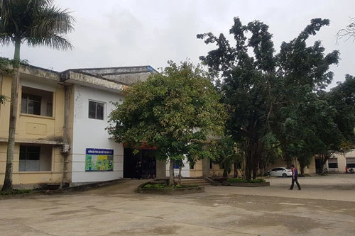 Bệnh viện đa khoa huyện Tuyên Hóa nơi xảy ra sự việc (Ảnh: Báo Quảng Bình).