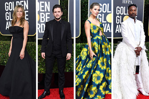 Quả cầu vàng 2020: Dàn sao đua sắc, lộng lẫy trên thảm đỏ