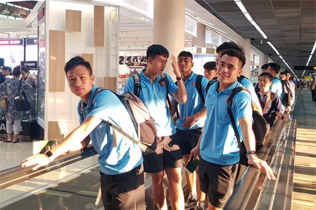 ĐT U23 Việt Nam đã có mặt tại Buriram, sẵn sàng cho trận ra quân VCK U23 châu Á 2020 - Ảnh 3.