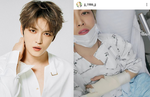 Lâu lắm mới lộ diện, "vị thần phương Đông" Jaejoong (JYJ) khiến dân tình tá hoả vì nhập viện với cánh tay bó bột