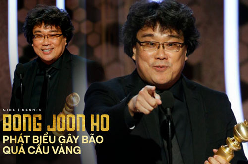 Đạo diễn "Kí Sinh Trùng" phát ngôn gây bão tại Quả Cầu Vàng: Chúng ta chỉ có duy nhất một ngôn ngữ là điện ảnh!