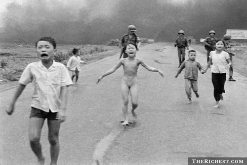 Top 10 bức ảnh chiến tranh làm thay đổi thế giới