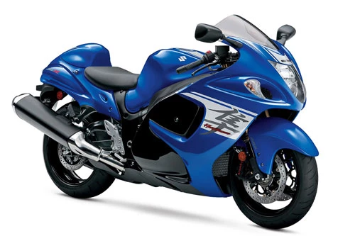 8. Suzuki Hayabusa (vận tốc tối đa: 312 km/h).