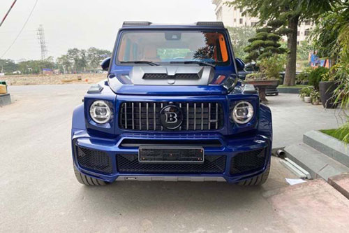 Chiêm ngưỡng Mercedes-AMG G63 độ Brabus của đại gia Hải Phòng