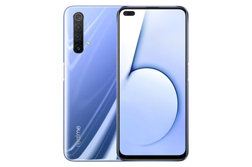 Realme X50 5G sử dụng khung viền bằng nhôm, 2 bề mặt sử dụng kính cường lực Gorilla Glass 5. Máy có 163,8x75,8x8,9 mm, trọng lượng 202 g. Máy được sơn phủ lớp nano giúp chống thấm khi vô tình làm đổ nước vào. Đồng thời, nó cũng có khả năng kết nối mạng 5G.