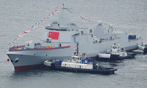 Soi hai chiến hạm "khủng" vừa được Trung Quốc hạ thủy trước thềm Năm mới