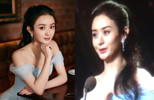 Triệu Lệ Dĩnh hóa nữ thần băng giá nhưng bị bóc mẽ nhan sắc lão hóa trên sóng truyền hình