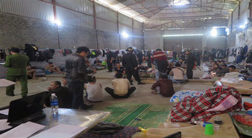 Triệt phá nhóm cửu vạn nghiện ma túy lộng hành đường biên giới