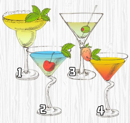 Bạn chọn ly cocktail nào?