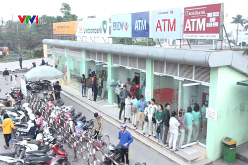 Ngân hàng chủ động giảm tải ATM dịp Tết