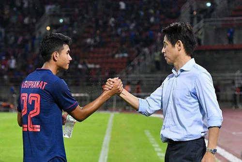 Suphanat đang là niềm hy vọng vàng của bóng đá Thái Lan sau thế hệ Chanathip