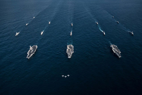 Lâu lắm rồi Hạm đội 2 Hải quân Mỹ "phục hồi toàn lực" như hiện tại