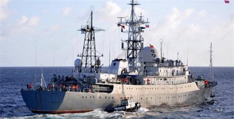 Mỹ "đánh trống la làng" vì tàu Nga do thám?