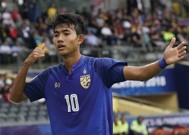 Ghi bàn ấn tượng, tiền đạo U23 Thái Lan phá kỷ lục của VCK U23 châu Á chỉ sau 12 phút xuất hiện - Ảnh 3.