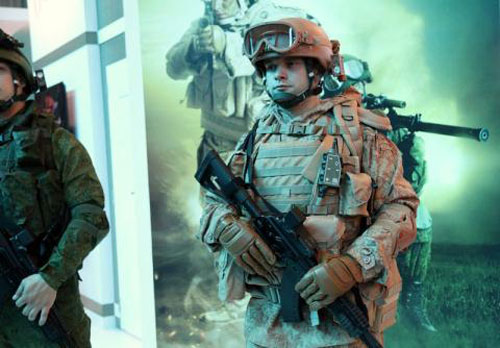 Đơn vị Nga gần NATO được mang 'quân phục Ratnik'