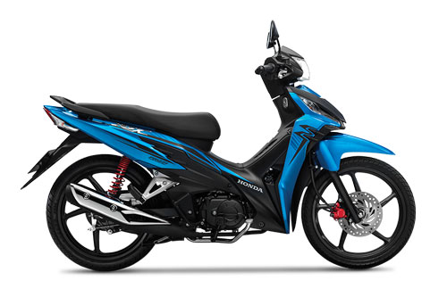 Cận cảnh Honda Wave RSX màu xanh đen, giá 24,69 triệu đồng ở Việt Nam