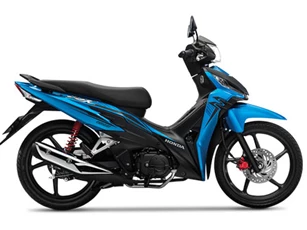 Cận cảnh Honda Wave RSX màu xanh đen, giá 24,69 triệu đồng ở Việt Nam