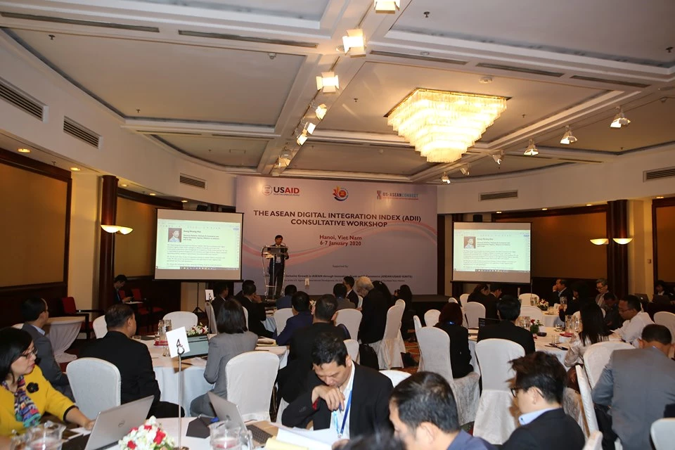Hội thảo tham vấn về Chỉ số Hội nhập số ASEAN .