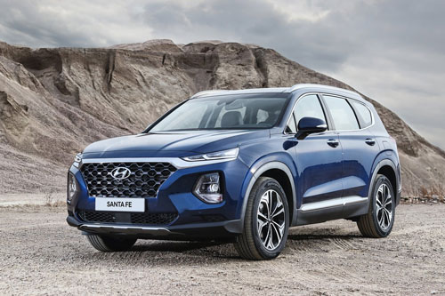 Hyundai Santa Fe 2019 giảm giá sốc, quyết đánh bại Toyota Fortuner, Mazda CX-8