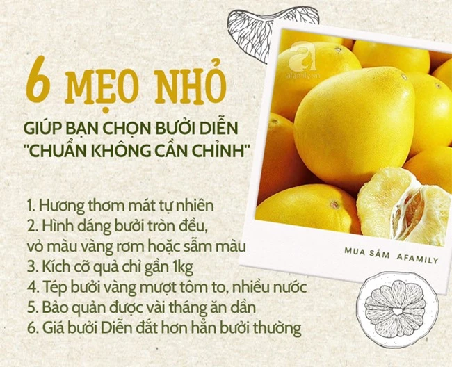 Cùng nghe người bán bưởi Diễn nhiều năm kinh nghiệm mách 6 mẹo nhỏ giúp chọn bưởi ăn Tết 10 quả thơm ngọt như 10 - Ảnh 1.