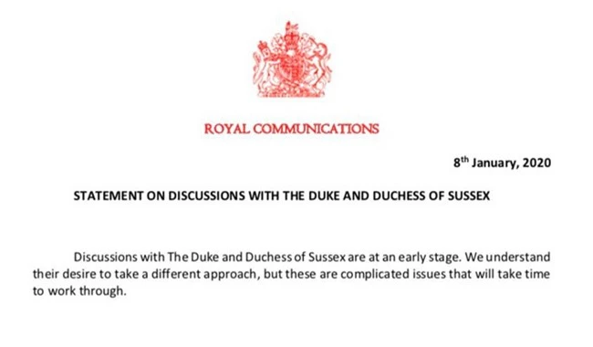 Rạn nứt hoàng gia: Nữ hoàng Anh giận dữ và thất vọng, đưa ra thông báo quan trọng trước quyết định đột ngột của vợ chồng Meghan Markle - Ảnh 2.
