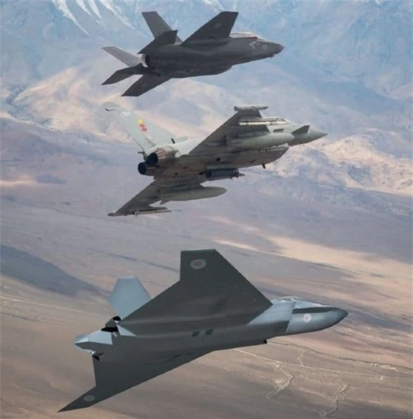 Tiem kich tang hinh the he 6 Tempest cua Anh se dua F-35 ve... 