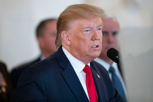 Thế khó của ông Trump sau vụ tấn công tên lửa của Iran