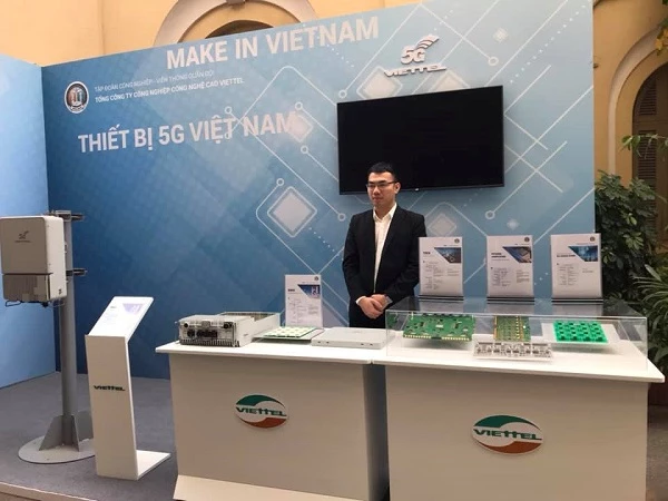 Viettel đã ghi tên Việt Nam là một trong 5 nước đầu tiên trên thế giới sản xuất được thiết bị 5G.