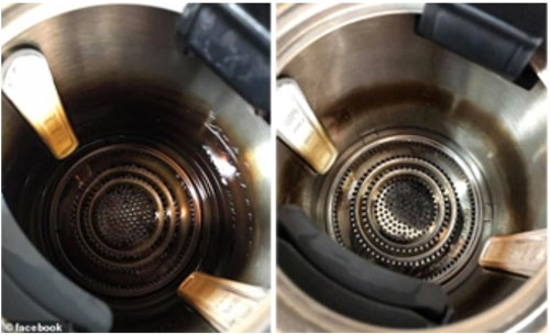 Thả vài lát chanh vào ấm siêu tốc, kết quả nhận được khiến chị em "tròn mắt"