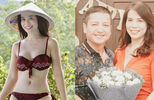 Chân dung bạn gái mới của NSƯT Chí Trung: Á hậu doanh nhân sinh năm 78, từng đi qua một lần "đò"