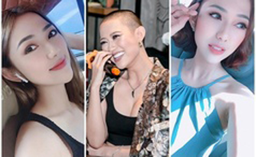 Vẻ gợi cảm của cô con dâu ghê gớm trong phim "Sống chung với mẹ chồng" trước khi cạo trọc đầu