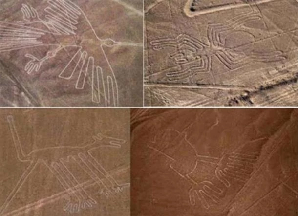 Những hình vẽ khổng lồ trên cao nguyên Nazca, Peru