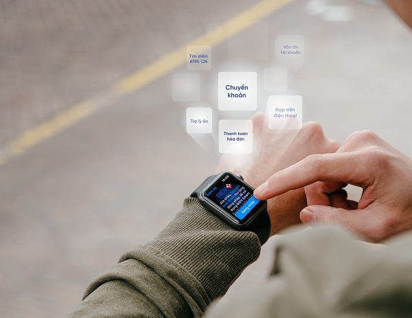 BIDV ra ứng dụng trên Apple Watch giúp chuyển khoản, nạp tiền điện thoại bằng giọng nói