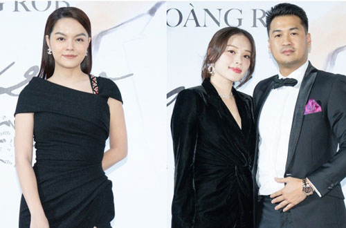 Phillip Nguyễn tình tứ bên bạn gái Linh Rin, cùng Phạm Quỳnh Anh, Erik và dàn sao Vbiz tề tựu trong sự kiện