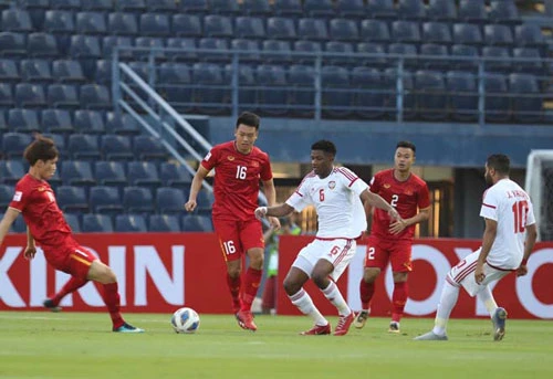 U23 Việt Nam đã cầm hòa U23 UAE. Ảnh: 24h