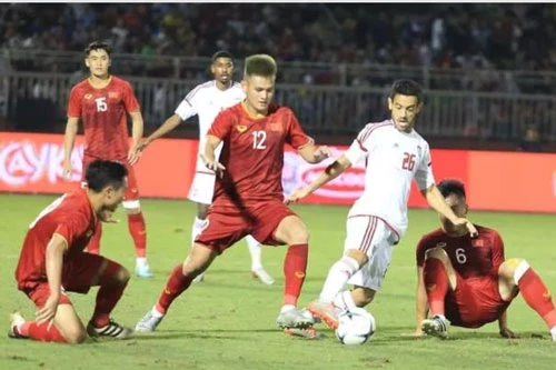U23 Việt Nam giữ vững cự ly đội hình
