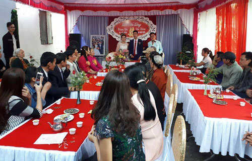 Hàng trăm đám cưới '6 không' của thanh niên Ninh Bình