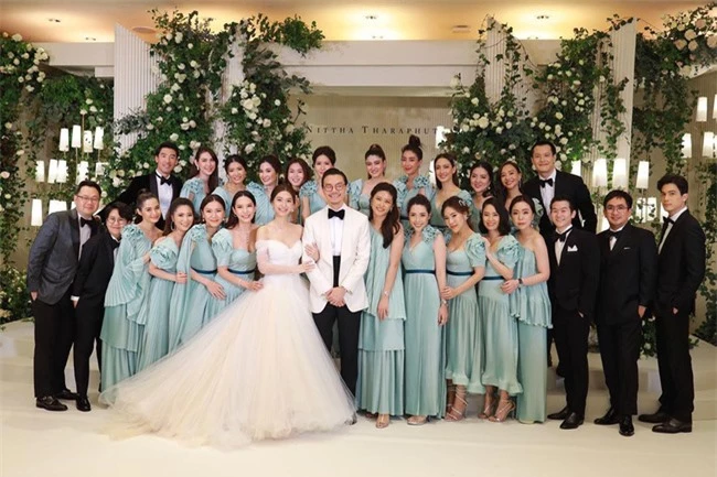 Đám cưới mỹ nhân Thái Lan sở hữu dàn phù dâu cùng khách mời toàn nhân vật đình đám nhất Tbiz: Từ "ngọc nữ màn ảnh" cho tới mỹ nam "Yêu nhầm bạn thân" - Ảnh 5.